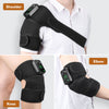 Knee Pad Controlled Vibration Warmth And Hot Compress Massager